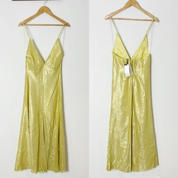 knee length dresses for ladies Forte Forte Lurex Jacquard Jersey Long Cross Dress Cocktail main image 0